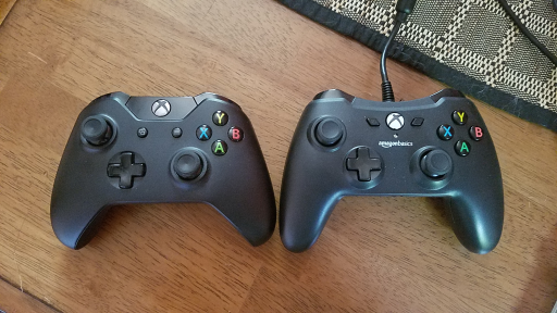 amazonbasics wired xbox one controller